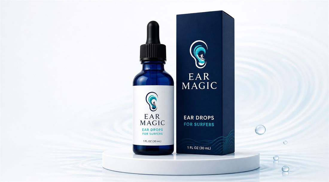 Ear Magic ear drops bottle and package